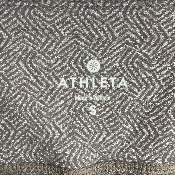 Athleta Women's Size S Geometric Patterned‎ Leggings Nylon/Polyester/Spandex - Picture 10 of 11